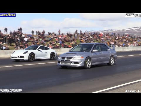STREET RACING ICELAND 2021! 2.ROUND - 4x4 CLASS