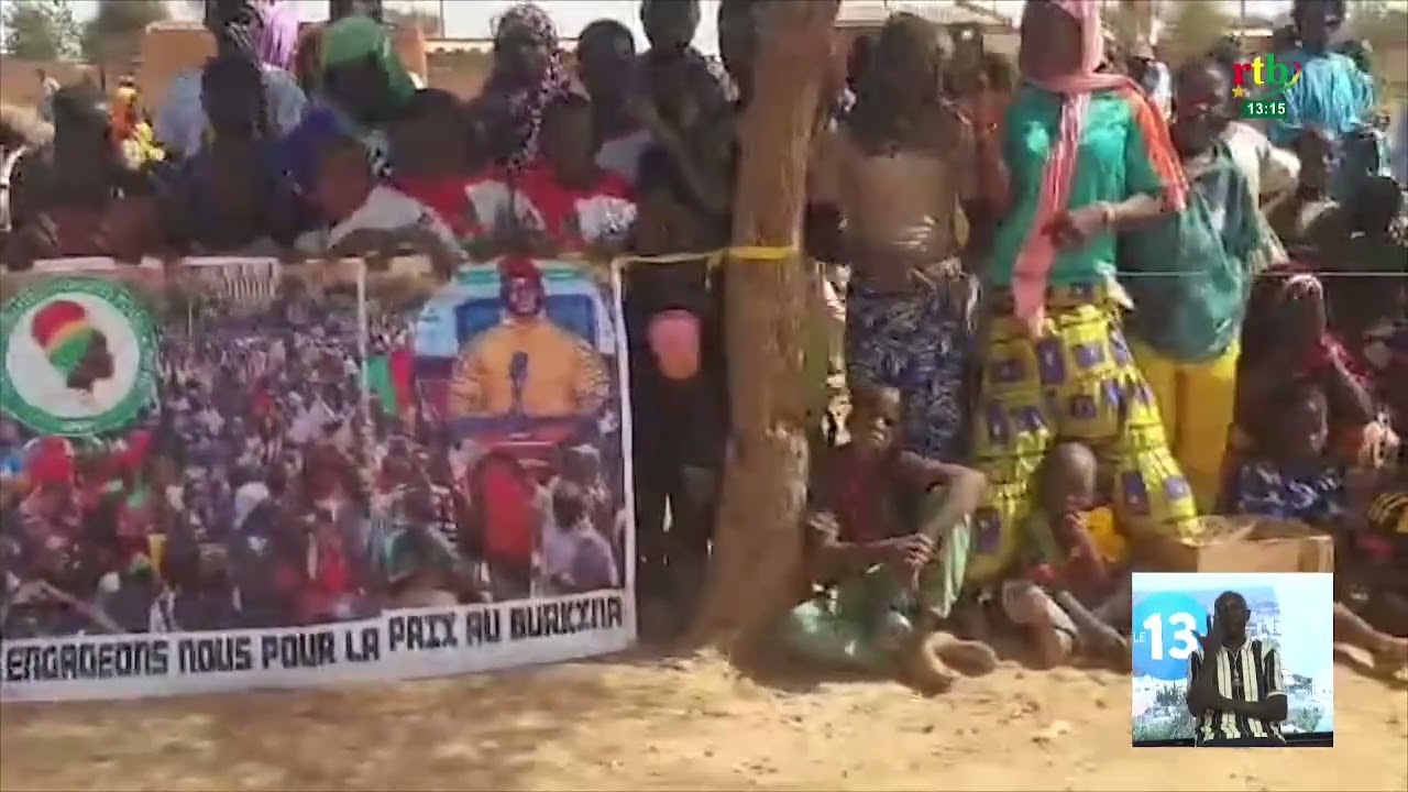 La population de Djibo et du Soum rend hommage aux Forces de Défense et Sécurité