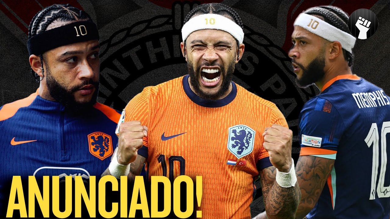 MEMPHIS DEPAY É ANUNCIADO NO CORINTHIANS