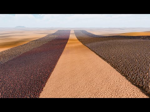 150.000 Roman Soldiers vs 150.000 Spartans | Ultimate Epic Battle Simulator 2