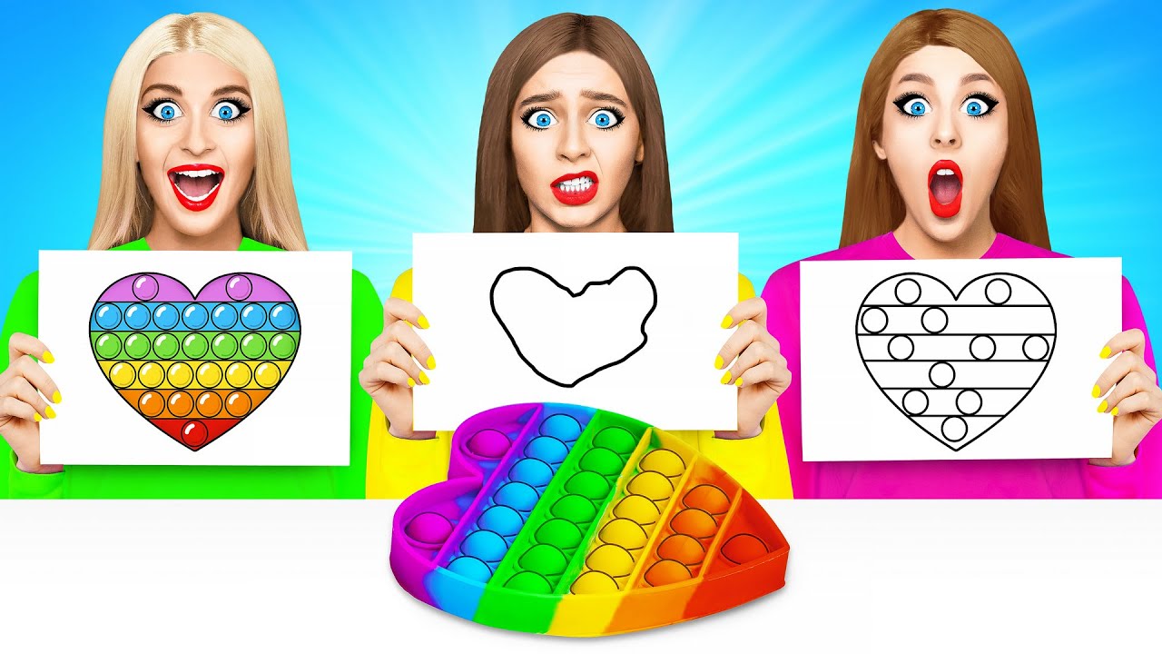 Kto Narysuje To Lepiej | Szalone wyzwania i sztuczki artystyczne #11 od Multi DO Fun Challenge