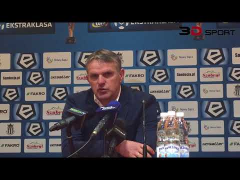 E: Sandecja Nowy Sącz - Piast Gliwice  [Konferencja]. 2018-03-10