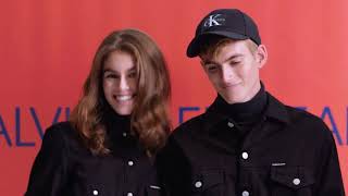 Kaia Gerber for Calvin Klein Jeans Fall 2018 Campaign