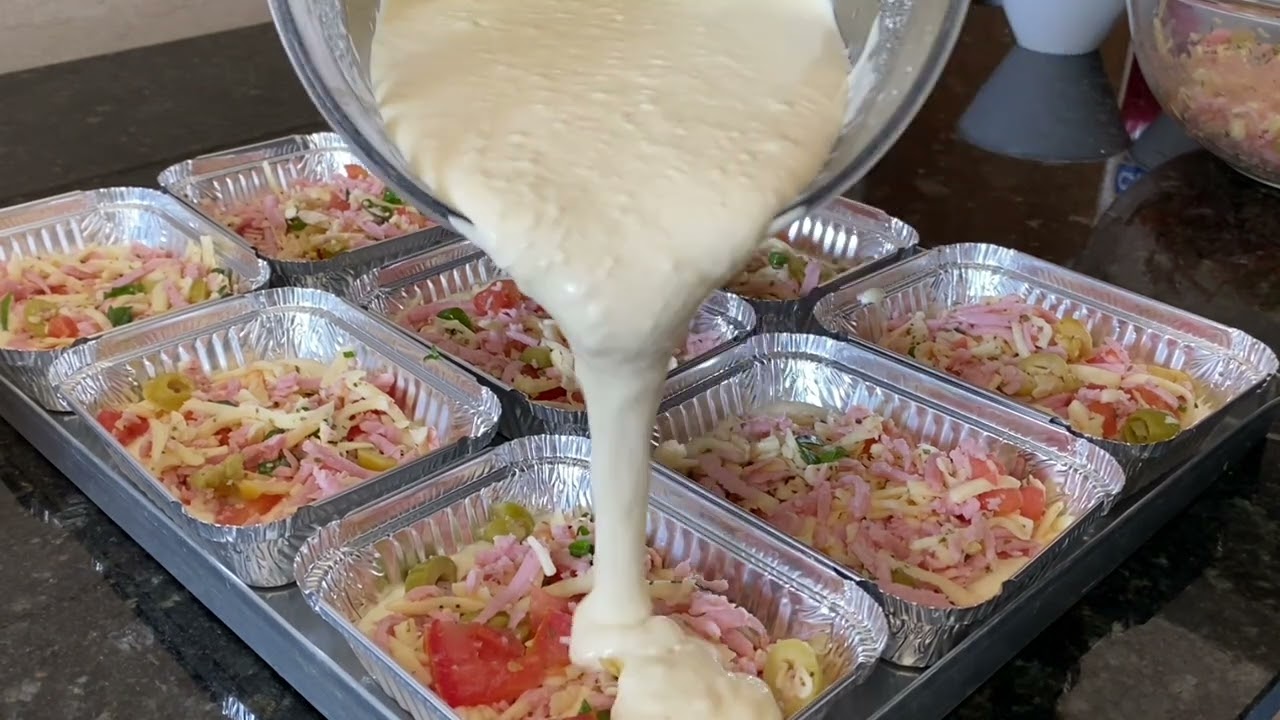 TORTINHA SABOR PIZZA NA MARMITA | FAÇA & VENDA