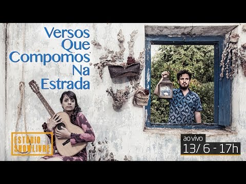 Versos que Compomos na Estrada no Estúdio Showlivre - Apresentação na íntegra