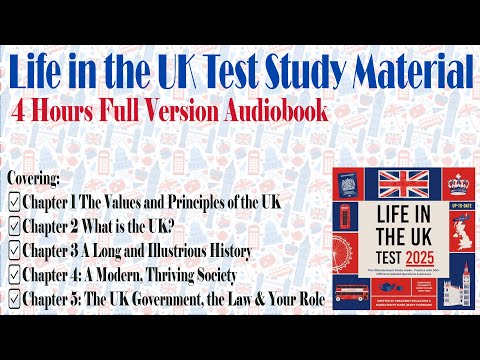 Life in the UK Test 2025 – Full Audio Book | British Citizenship & Settlement Guide