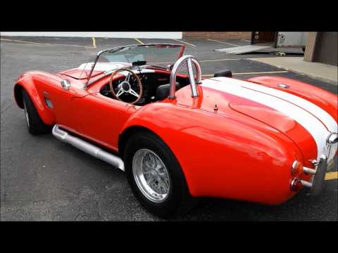 1966 ac cobra replica delivery video