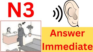 JLPT N3 Listening 2012/12 FULL SCRIPT & ANSWER