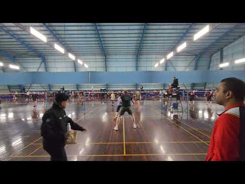 Chibi Titans vs WSBA Team Surprise Black (XD3) - Badminton Veterans 2024 (Altona)