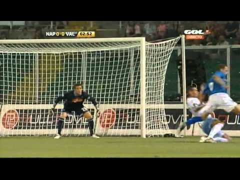 2010.08.12: SSC Napoles 0 - 1 Valencia CF (Soldado)