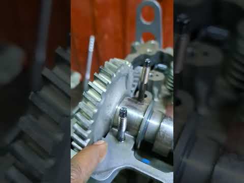 cam shaft timing fixing for Isuzu 6HK1. XCMG exavator