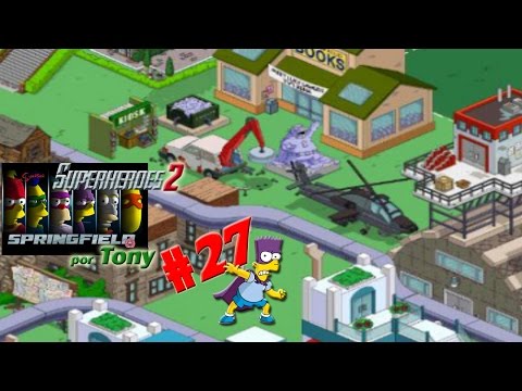 Los Simpson Springfield, Superhéroes 2 "Cap. 27 - Helicóptero de ataque" por Tony