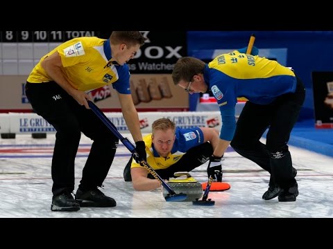 CURLING: SWE-NOR Euro Chps 2014 - Men  Gold