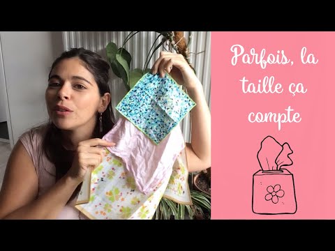 Mouchoirs en tissu Zéro Déchet MerrySquare