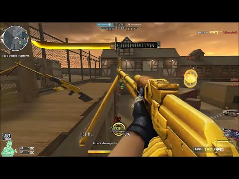 Crossfire NA ( Đột Kích ) 2.0 : RPK Gold - Hero Mode X - Zombie V4