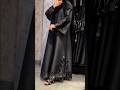 Modern Black Abaya Desing 2025 Burkha Design Shorts Abayadesign Burkha Hoordesingers