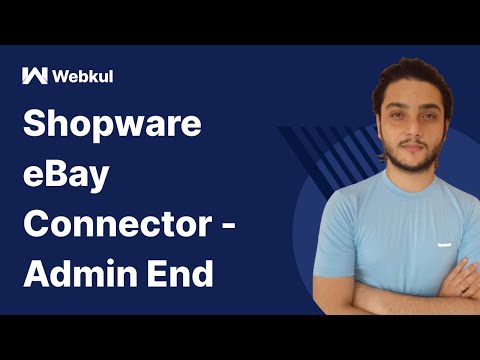 Admin end || eBay Connector for Shopware 6
