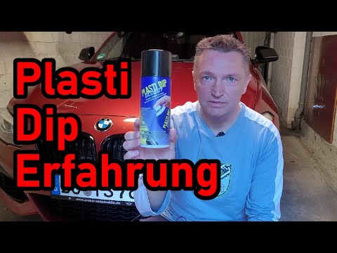 Plastidip Erfahrung Schwarz glänzend - BMW M140i F20 F21 Heckstoßstangeneinsatz ändern DIY