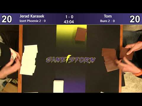 Jerad Karasek (Izzet Phoenix) vs Tom (Burn) - Sunday Night Modern 4/7/19