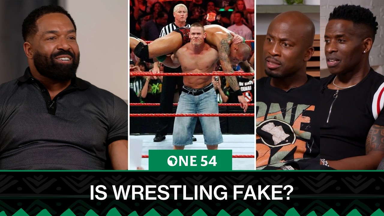 Is Wrestling Fake? David Otunga Answers Godfrey's Question | One54 Africa Podcast