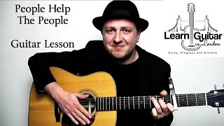 People Help The People - Guitar Tutorial - Birdy - Cherry Ghost