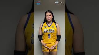 Mary May Ruiz of the JRU Lady Bombers shares her personal and team’s preparations 🏐