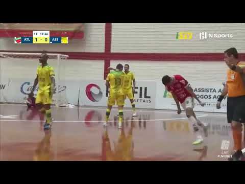 Melhores Momentos - Atlântico 2 X 5 Assoeva - Liga Nacional Futsal 2021