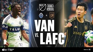 Vancouver Whitecaps FC vs. LAFC | Full Match Highlights | 2025 Audi MLS Cup Playoffs