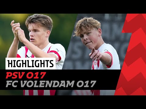 Het regent prachtige doelpunten 😍🚀 | Highlights PSV O17 - FC Volendam O17