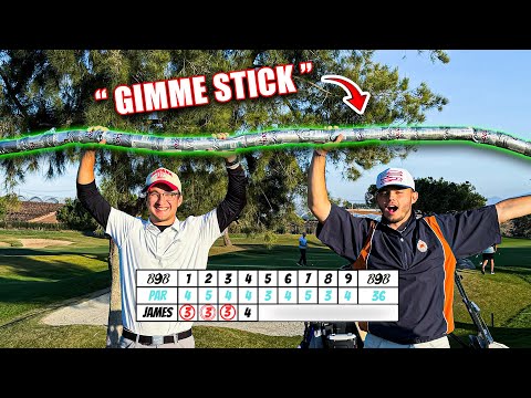 I Shot the Course Record...with a Gimme Stick?