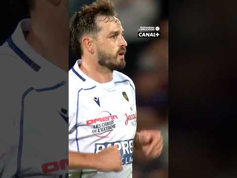 Le drop de la gagne de Clermont qui sort les doubles champions d’Europe des phases finales 🤯 #rugby