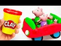 Create Clay Car For A Cartoon Family Preschool Toddler Toy Video