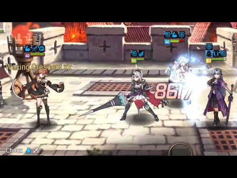 Epic seven | Lone Crescent Bellona&Bad cat Armin Counter combo destroy Choux &senya gw defense