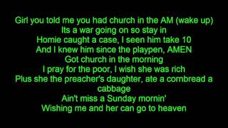 BJ The Chicago Kid - Church (Lyrics) Ft. Lil Durk &amp; Jeremih