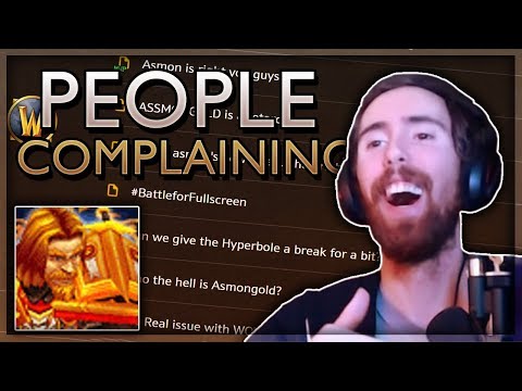 Asmongold Reacts to People Complaining About His New Video on the General Forums With Mcconnell