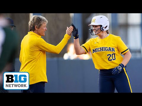 Michigan at Maryland | Big Ten Softball | April 16, 2022 | B1G+ Encore