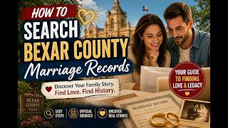 How to search Bexar County marriage records