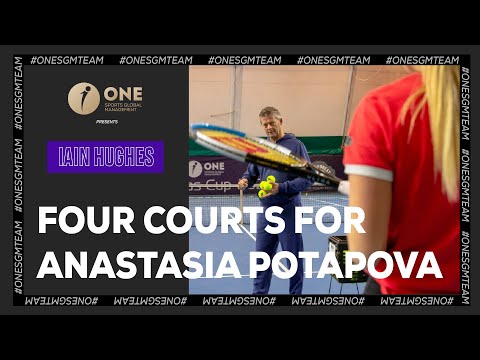 Iain Hughes | Top tennis coach | Four courts for Anastasia Potapova