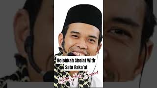 Download lagu BOLEHKAH SHOLAT WITIR SATU RAKA'AT | USTADZ ABDUL SOMAD @ErikBelobe mp3