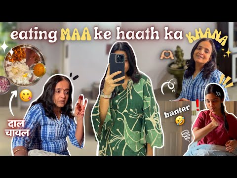 Maa Ke Haath Ka Khana 🫶❤️ | Best Feeling Ever | Family Vlog | Akancha Sharma