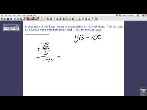 Calculating Growth Rate