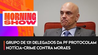 Delegados da PF denunciam Alexandre Moraes no MPF