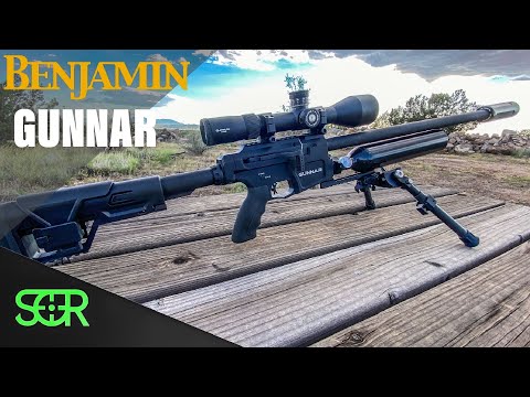 You will be AMAZED by the 100 YARD GROUPS - BENJAMIN GUNNAR .22 CAL REVIEW