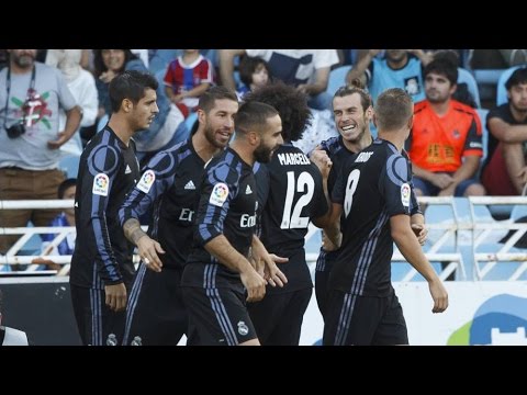 Gol de Bale vs Real Sociedad Liga Santander 2016-2017 | COPE