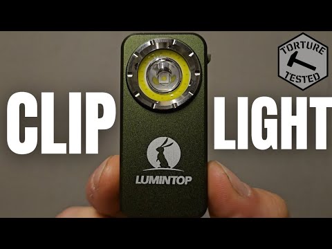 Lumintop F01 Clip Light: 1200LM Tested!