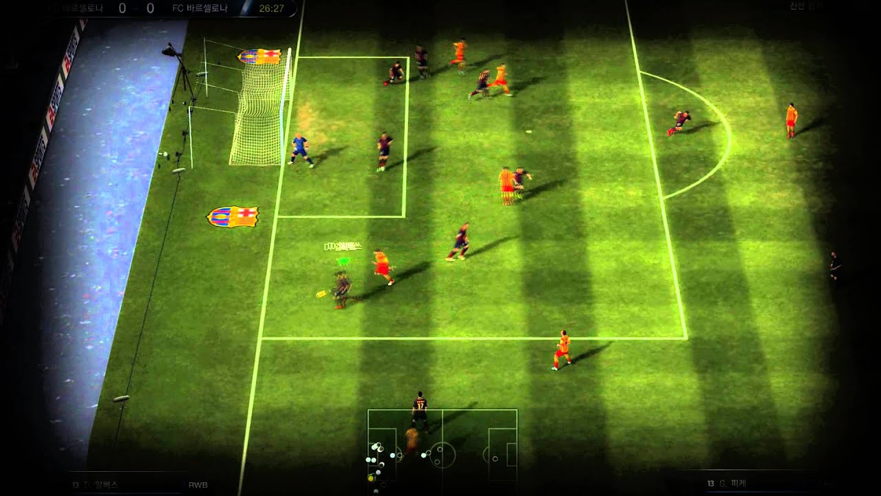 Thưởng thức lối đá Tiki-taka cực chất trong  FIFA Online 3