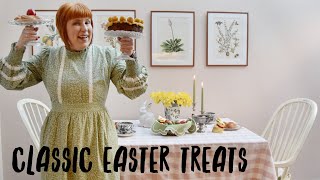 CLASSIC BRITISH & GERMAN EASTER TREATS: SIMNEL CAKE & PLAITED LOAF