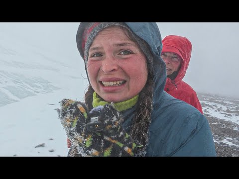 STORM på Sveriges högsta berg (Kebnekaise) - Vi klarade det knappt…