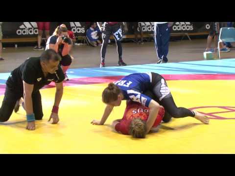 EGC2016 - GRAPPLING 64KG - GROMOVA (RUS) VS FRAUX (FRA) - FINALE