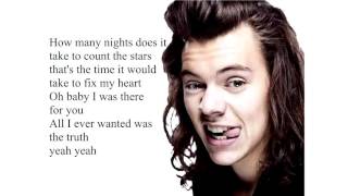 One Direction - Infinity (Lyrics + Pictures)